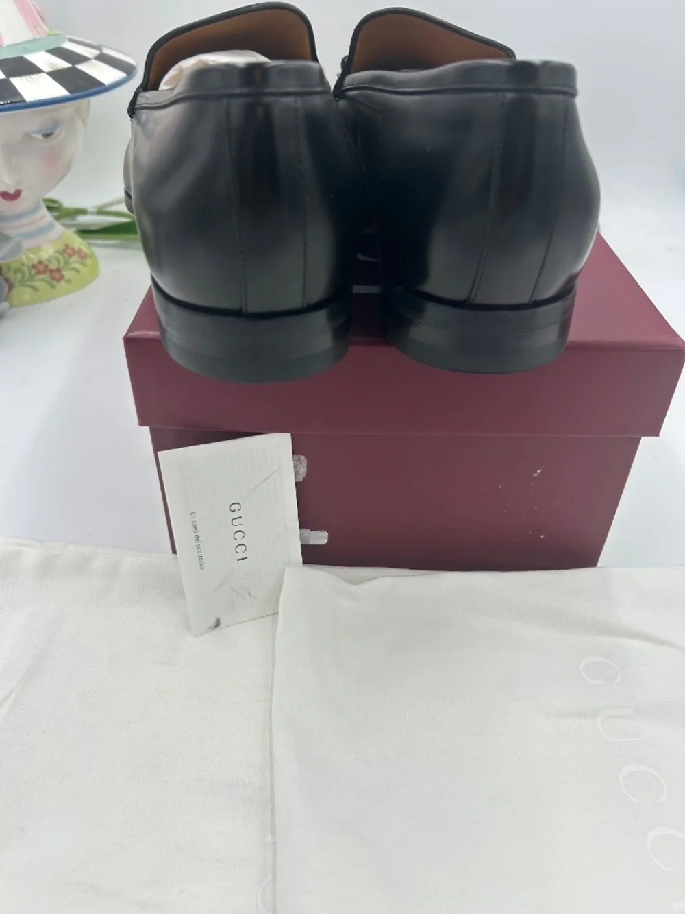 Men’s Gucci Horsebit Leather Loafers Size 10.5/fits 11.5 US. Made in Italy.